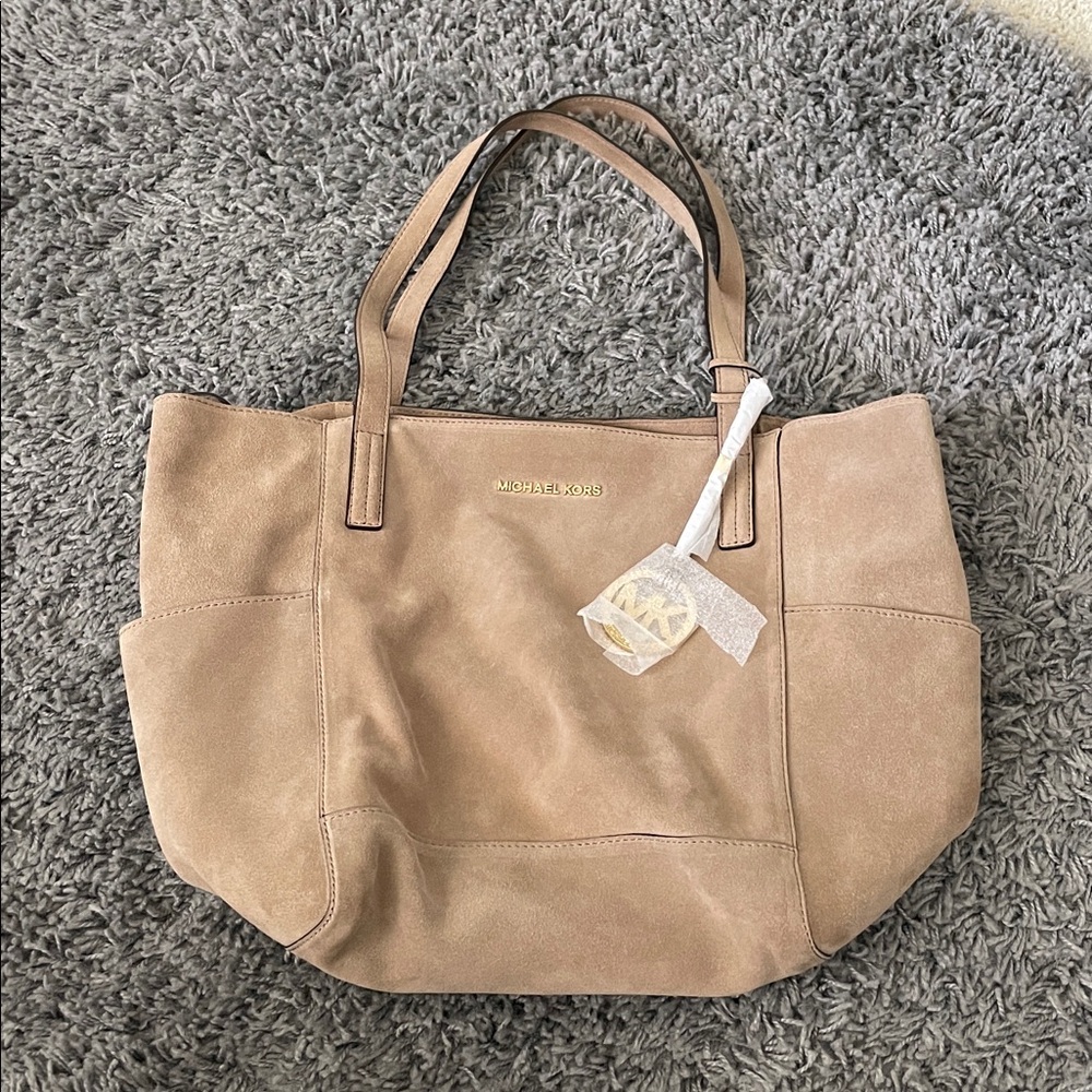 Tan Suede Shoulder Bag Tassel Hobo Purse Boho Western Fall Handbag Western Purse